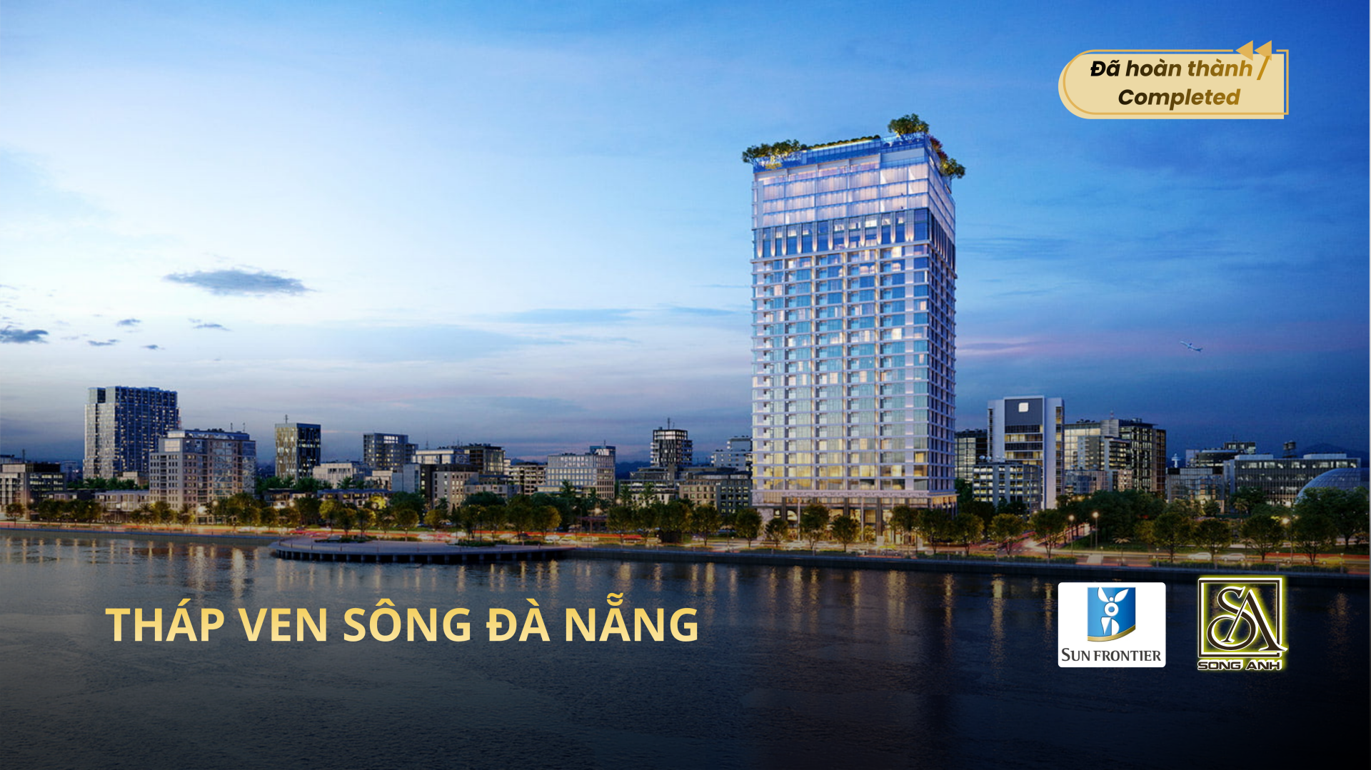 Tháp Ven Sông - Biểu tượng mới của sự sang trọng bên bờ sông Hàn